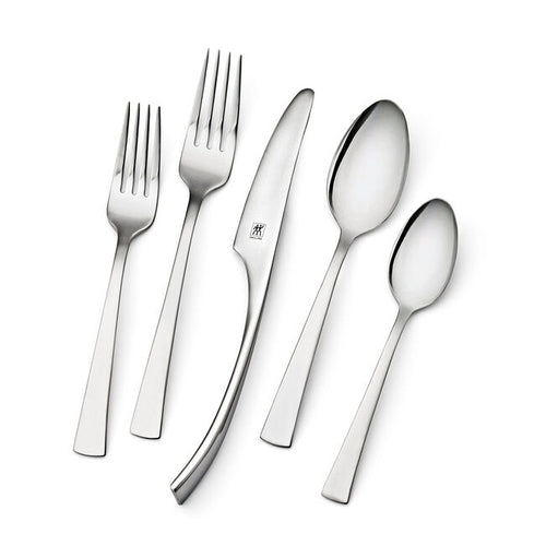 45-pc Flatware Set, 18/10 Stainless Steel, No-Color