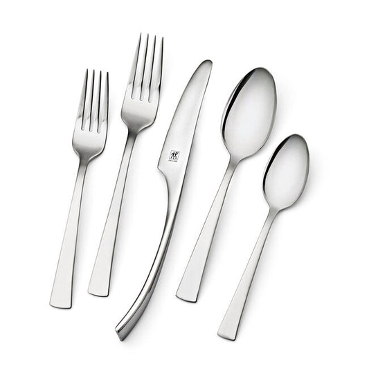 45-pc Flatware Set, 18/10 Stainless Steel, No-Color