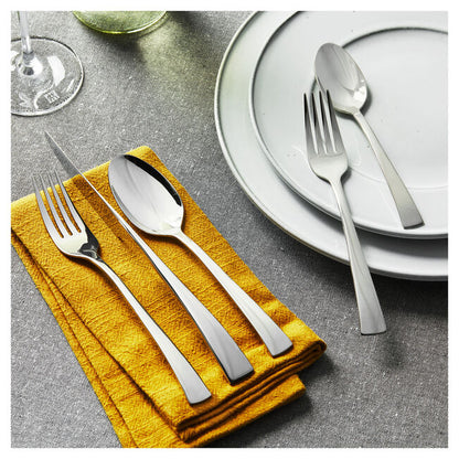 45-pc Flatware Set, 18/10 Stainless Steel, No-Color