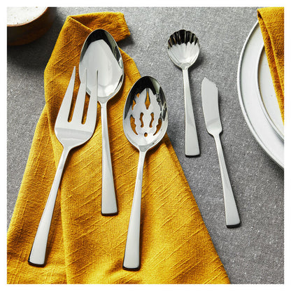 45-pc Flatware Set, 18/10 Stainless Steel, No-Color