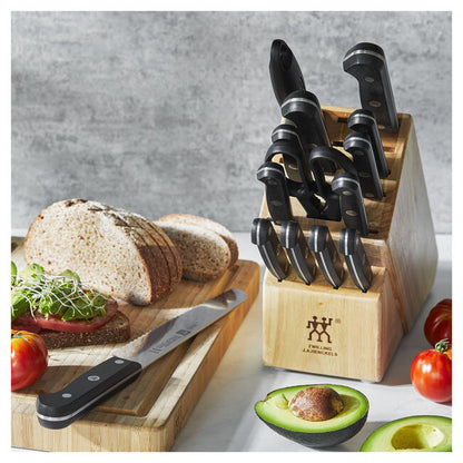 14-pc, Knife block set, Natural
