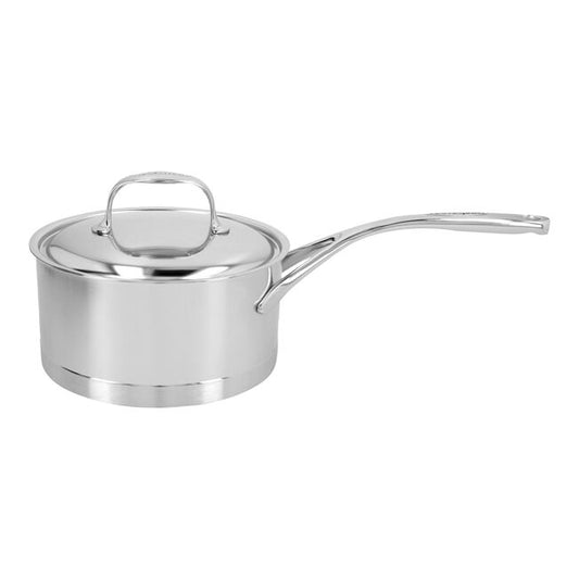 2.25 qt Sauce Pan With Lid, 18/10 Stainless Steel