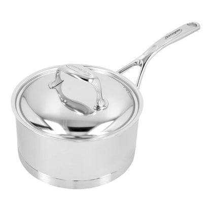 2.25 qt Sauce Pan With Lid, 18/10 Stainless Steel