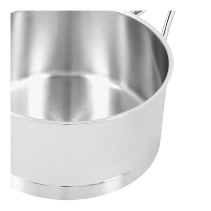 2.25 qt Sauce Pan With Lid, 18/10 Stainless Steel